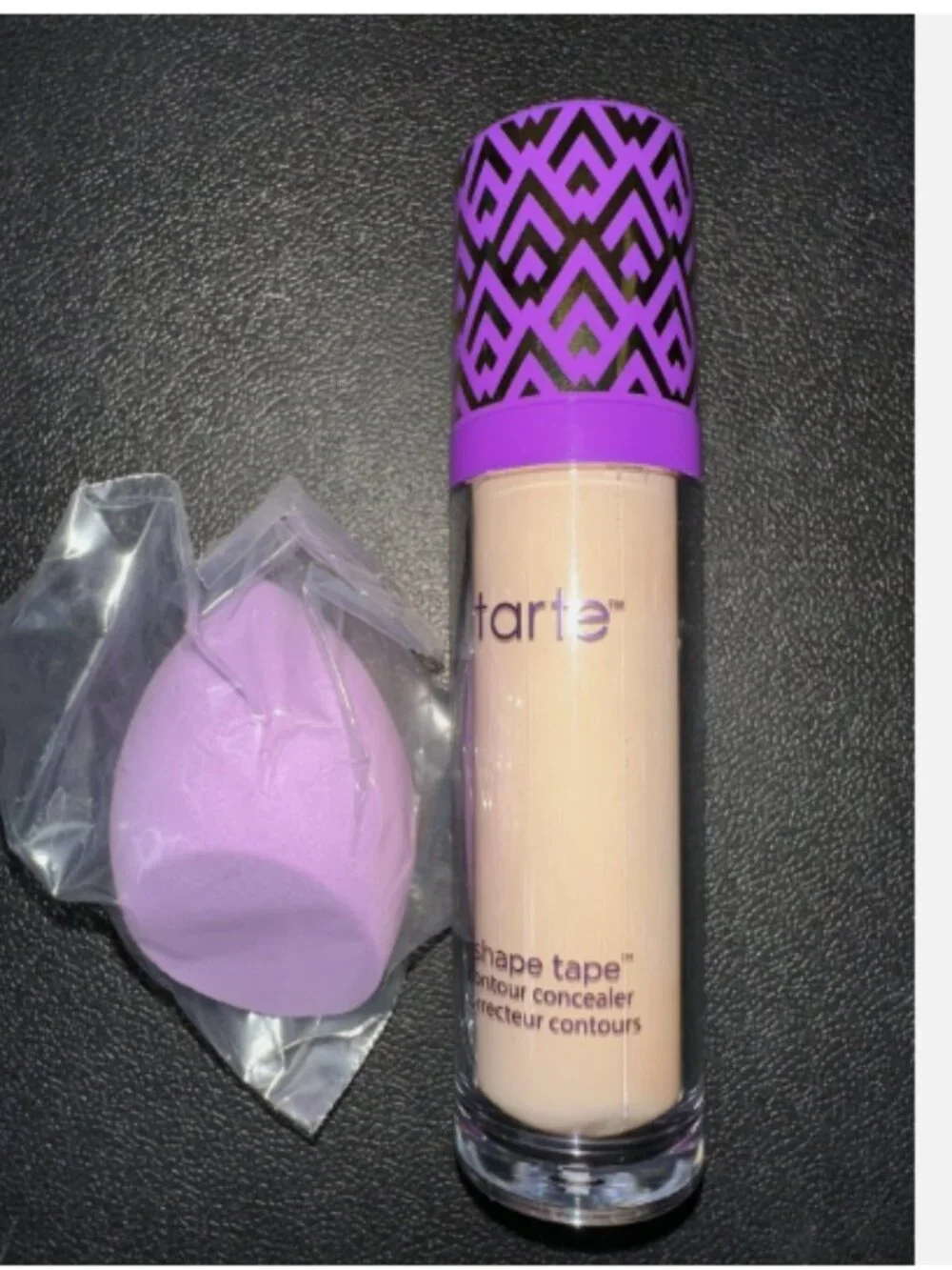 tarte Super-Size Shape Tape Concealer w/Sponge 0.67 fl oz-12B Fair Beige-A591293